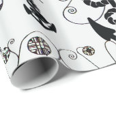 NAUTISCHE KARTDECO-REEKS MODE MET ANCHOREN CADEAUPAPIER (Rol Hoek)