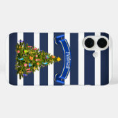 Nautische kerstboom - Aangepast Case-Mate iPhone Case (Achterkant (horizontaal))