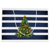 Nautische kerstboom - Aangepast Groot Cadeauzakje (Achterkant)