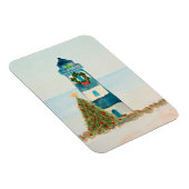 Nautische Kerstmagneet met Vuurtoren Magneet (Rechterzijde)