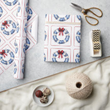 Nautische Kerstman Life Preserver met boog