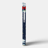 Nautische Kerstmis Case-Mate iPhone Case (Achterkant / Links)