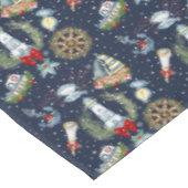 Nautische Kerstmis Tafelkleed (Gekanteld)