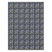 Nautische Kerstmis Tafelkleed (Voorkant)