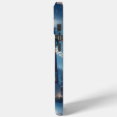 Nautische Kerstvuurtoren Case-Mate iPhone Case (Achterkant / Links)