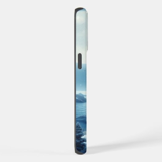 Nautische Kerstvuurtoren iPhone Hoesje (Rechterkant)