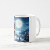 Nautische Kerstvuurtoren Koffiemok (Voorkant rechts)