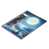 Nautische Kerstvuurtoren Notitieboek (Linkerzijde)