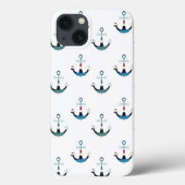 Nautische kleurrijke ankers Case-Mate iPhone case (Achterkant)