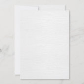 Nautische knoop bruiloft uitnodiging (Achterkant)