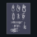 Nautische knopen briefkaart<br><div class="desc">Nautische knopen</div>