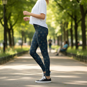Nautische kompasroos leggings