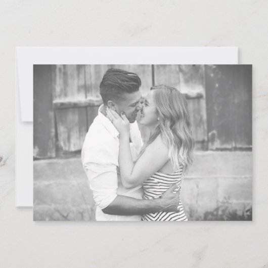 nautische koppelverkoop | De aangepaste datum opsl Save The Date (Achterkant)