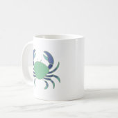 Nautische Krab Kustmok Koffiemok (Voorkant links)