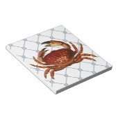 Nautische krab notitieblok (Schuin)