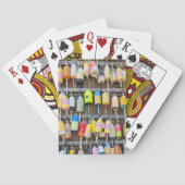 nautische kreeft potten speelkaarten (Achterkant)