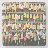 Nautische kreeft potten stenen Onderzetter (Voorkant)