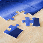 Nautische kunst Nederlandse stijl Delft Blue Gevis Legpuzzel (Zijkant)