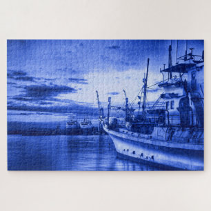 Nautische kunst Nederlandse stijl Delft Blue Gevis Legpuzzel