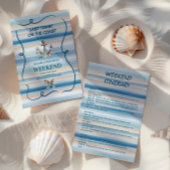 Nautische Kust Cowgirl Anker Bachelorette  Kaart