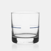 nautische kustbruiloft beste man groomman whisky glas (Links)
