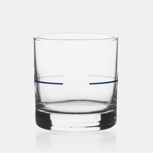 nautische kustbruiloft beste man groomman whisky glas (Links)