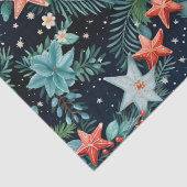 Nautische Kustkerst Zeester Weefsel Papier (Detail)