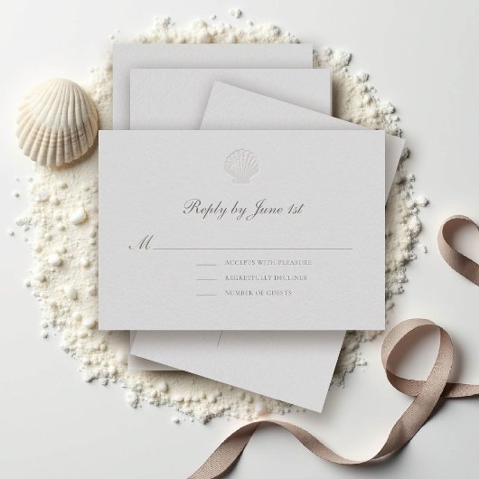 nautische kustschaal formele huwelijksreactie