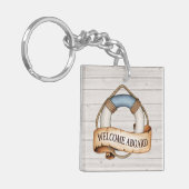 Nautische Life Buoy Sleutelhanger (Voorkant Links)