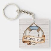 Nautische Life Buoy Sleutelhanger (Voorkant)