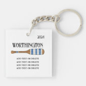 Nautische Life Buoy Sleutelhanger (Achterkant)