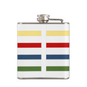 Nautische maatkolf voor vinylvlokken heupfles (Achterkant)