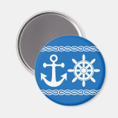 Nautische magneet (Voorkant / Achterkant)