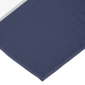 Nautische Marine Blauw Anker Kustkust Monogrammed  Tafelkleed (Gekanteld)