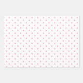 Nautische marine en roze inpakpapier vel (Voorkant 3)