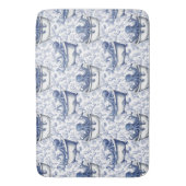 Nautische marine octopus in een bad badmat (Voorkant Verticaal)