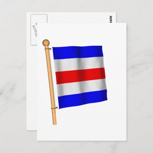 Nautische markering "C" Briefkaart (Voorkant / Achterkant)