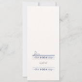 nautische Moederdag-Kaart Kaart (Achterkant)