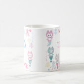 Nautische Mokken versierd met leuke zeemeermin kit (Center)