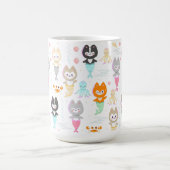 Nautische Mokken versierd met leuke zeemeermin kit (Center)