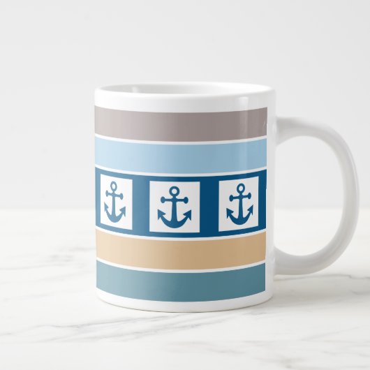 Nautische mokken voor anker en strips (Rechts)