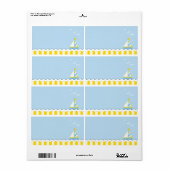 Nautische naamtag etiket (Full Sheet)