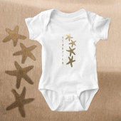 Nautische natuurlijke Starfish Romper
