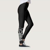 nautische nautische octopusdruk leggings (Rechts)