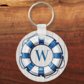 Nautische noodnummers zie terug sleutelhanger (Voorkant)