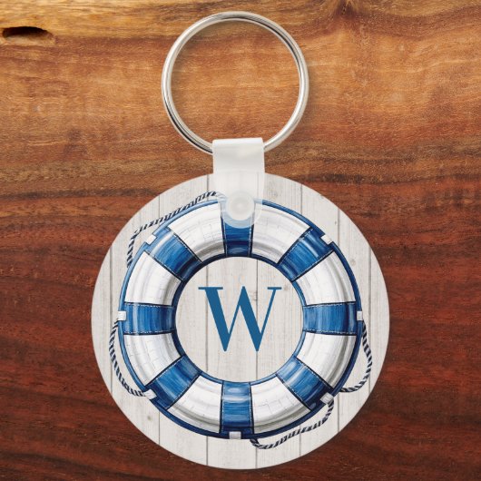 Nautische noodnummers zie terug sleutelhanger (Voorkant)