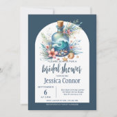 Nautische Oceaan Boho Bruids Douche Uitnodiging (Voorkant)