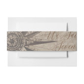 Nautische oceaan jacht bruiloft uitnodigingen wikkel (Voorkant Voorbeeld)