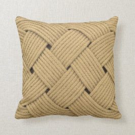 Nautische Oceaan Plait Touw Knoop Yacht Deck Kussen