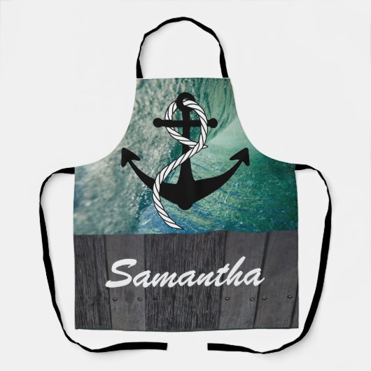 Nautische oceaannaam van het Katoenmeer van de ver Schort (Voorkant)